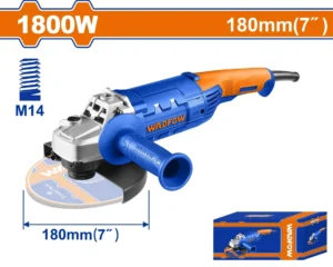 Polizor unghiular Wadfow, 1800W, 8480Rpm, diamentru disc 180mm