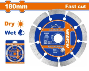Disc debitare beton Wadfow, dimensiune 180x22.2mm