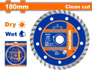 Disc debitare beton Wadfow, dimensiune 180mmx22.2mm