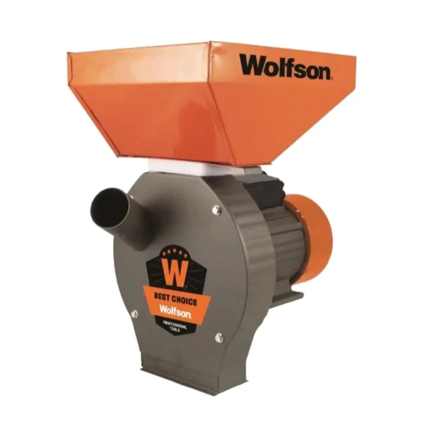Moară Cereale WOLFSON 2700W – 2în1, 200 kg/h, Motor 100% Cupru