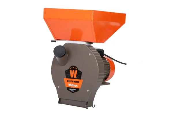 Moară Cereale WOLFSON 2700W – 2în1, 200 kg/h, Motor 100% Cupru