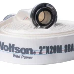 FURTUN PVC PANZAT TIP POMPIERI 2 20M 50MM CU MUFE CUPLARE
