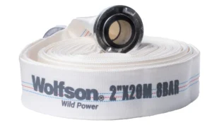FURTUN PVC PANZAT TIP POMPIERI 2 20M 50MM CU MUFE CUPLARE