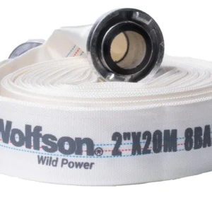 FURTUN PVC PANZAT TIP POMPIERI 2 20M 50MM CU MUFE CUPLARE