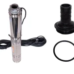 Pompa submersibila apa curata 1100W, WOLFSON PM-1500-8, 8 turbine, cablu 25m, 6600L/h, inaltime max pompare 58m, diametru 100mm, motor capsulat