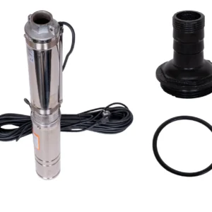 Pompa submersibila apa curata 1100W, WOLFSON PM-1500-8, 8 turbine, cablu 25m, 6600L/h, inaltime max pompare 58m, diametru 100mm, motor capsulat