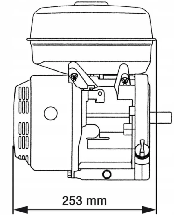 Motor benzina GTX-200 7 CP