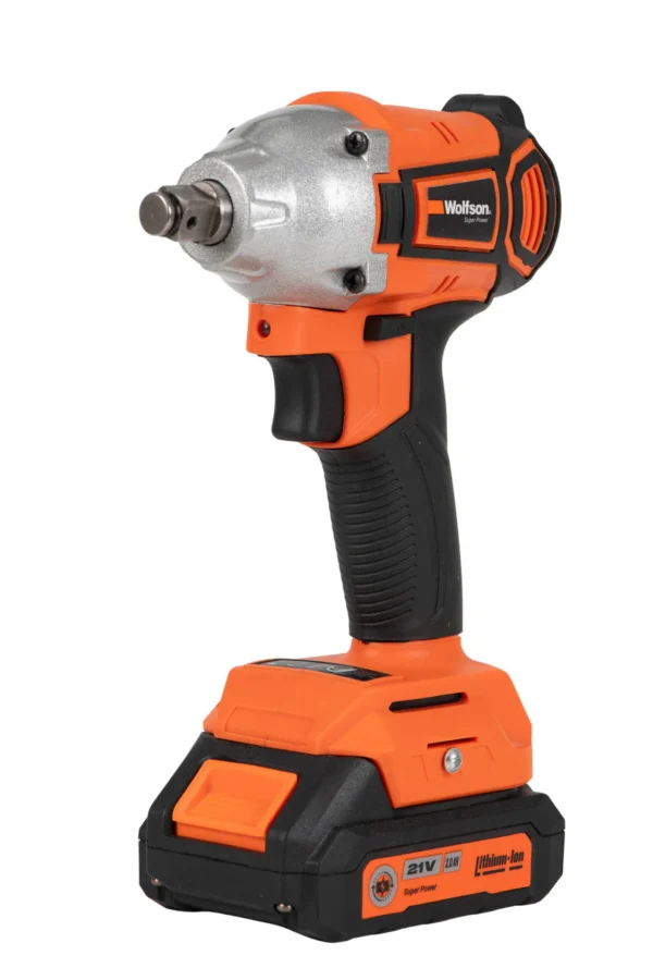 Masina de insurubat cu impact si acumulator Wolfson - 21V, 2 Ah, 2 acumulatori