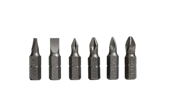 Set burghie și biți pentru metal/beton Wadfow, 16 buc