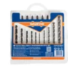 Set burghie și biți pentru metal/beton Wadfow, 16 buc