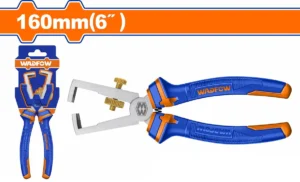 Cleste decablator Wadfow, lungime 6"/160mm, albastru metalizat