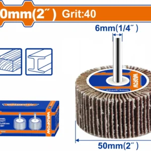 WADFOW - Perie de șmirghel 50x25x6mm, granulație P40