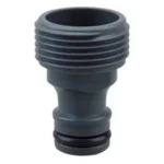 Adaptor robinet 3/4″ BSP – filet exterior (tată), alama/zincat