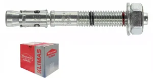 Ancoră tip cep M10×115 cu clemă din oțel zincat