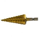 Burghiu în 10 trepte 4‑22 mm HSS 4241