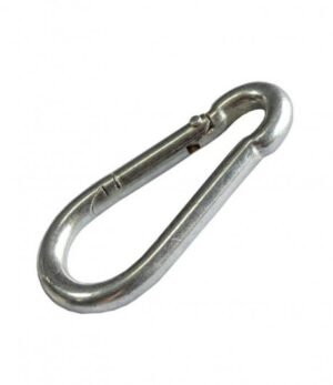 Carabină cu clapă 10×100 mm – oțel galvanizat/inox