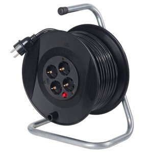 Derulator Cablu 20m | 4 Prize | 3x2.5mm² | IP44 Profesional