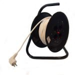 Derulator Cablu 30m | 4 Prize | 3x2.5mm² | IP44 Profesional