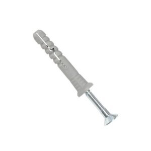 Diblu Multifuncțional 6x60 mm cu Șurub – Nylon + Oțel Zincat