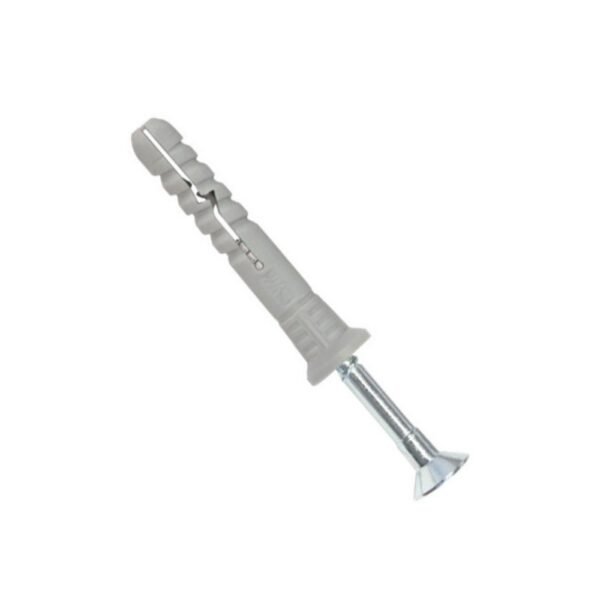 Diblu Multifuncțional 6x60 mm cu Șurub – Nylon + Oțel Zincat