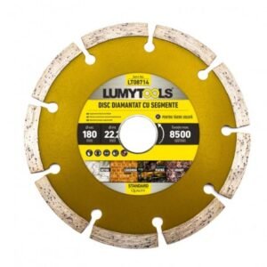 Disc Diamantat cu Segmente 125mm | Tăiere Uscată Beton & Cărămida