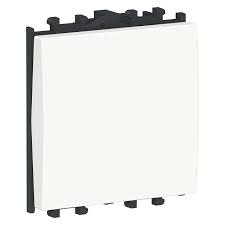 Întrerupător Cap Scară EL_MODA Alb 2 Module – Montaj Încastrat