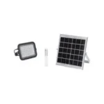 Proiector LED Solar NV V2 Telecom, 100W, 6400K, IP65, cu telecomandă
