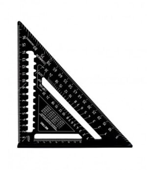 Echer Aluminiu Multifuncțional cu Talpă - 300 mm | Precizie și Versatilitate Profesională