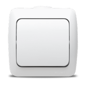 Întrerupător Simplu Alb EL-ALSU CP IP20 | Control Elegant al Iluminatului