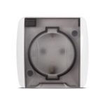 Priză cu Capac Albă EL-ALSU CP IP20 | Protecție și Eleganță pentru Interior