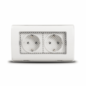 Priză Dublă PT IP55, Model 1205.101