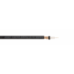 Coaxial RG6 1×0.6 mm dual‑shield, colac 100 m – cablu profesional 75 Ω