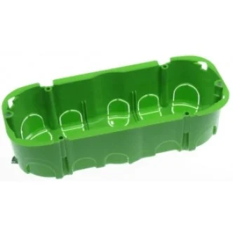 Doză aparat rigips Gewiss GW24406PM, 6M/7M, 182x73x50 mm, montaj placă gips-carton