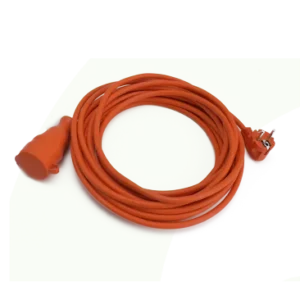 Prelungitor electric BY, 3x1.5 mm², 10 metri, portocaliu, cu împământare