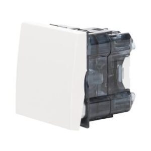 Întrerupător Dublu 2 Moduri EL-MODA Alb | Control Dual al Iluminatului cu Stil