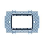 Suport 3 Module EL-MODA | Soluția Ideală pentru Configurații Electrice Medii