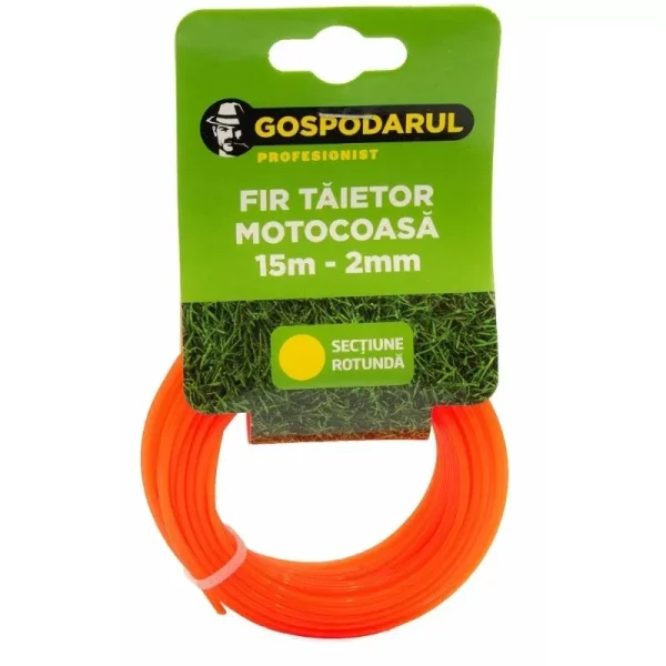 Fir tăietor motocoasă 2 mm – 15 m (secțiune rotundă)