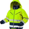 Geacă Reflectorizantă Fleece Neagră