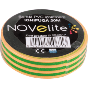 Bandă Izolatoare Verde-Galben, 20M