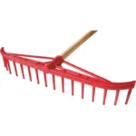 Greblă PVC Basic, 16 dinți, 55 cm, fără coadă