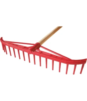 Greblă PVC Basic, 16 dinți, 55 cm, fără coadă