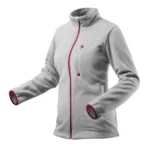 Jachetă Fleece Polar, Gri Închis