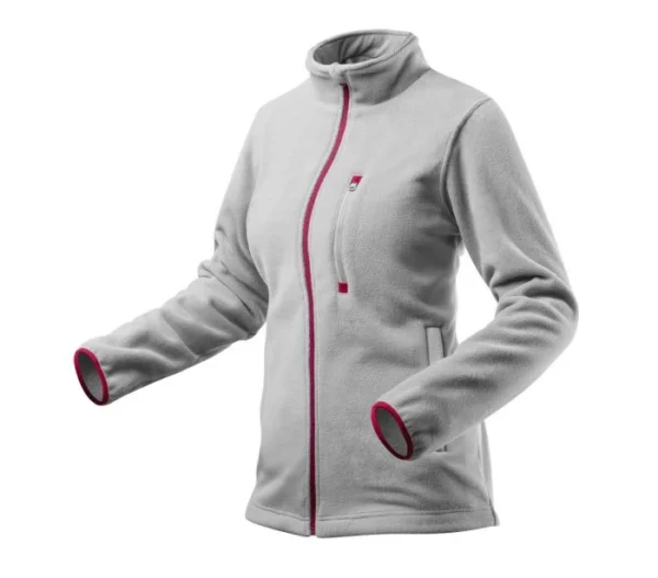 Jachetă Fleece Polar, Gri Închis