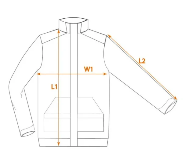 Jachetă Fleece Polar, Gri Închis