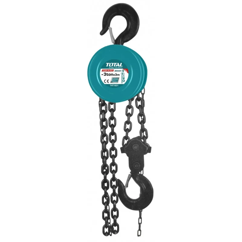 Macara cu Lanț 3 Tone – Palan Manual Total