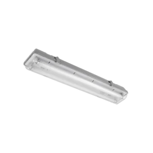 Corp etanș NV IP65 neechipat T8 2x600mm, 2 capete