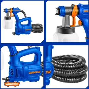 Pistol de vopsit Wadfow 550W, 700ml/min, vas 800ml