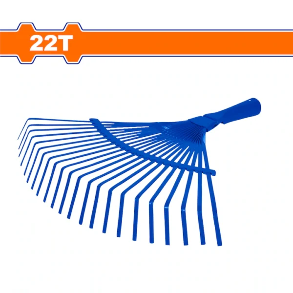 Grebla pentru gazon Wadfow, dimensiune, 36cmx40cm, otel, 22 dinti, nu include maner