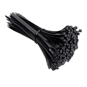 Set 100 Coliere de Cablu NV, 200x3.6 mm, Negru
