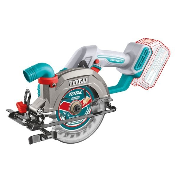 Fierăstrău Circular cu Acumulator TOTAL, 20V